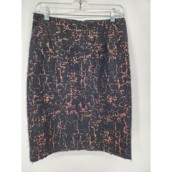 Donna Karan Collection Black Wool Blend Skirt Women´s...